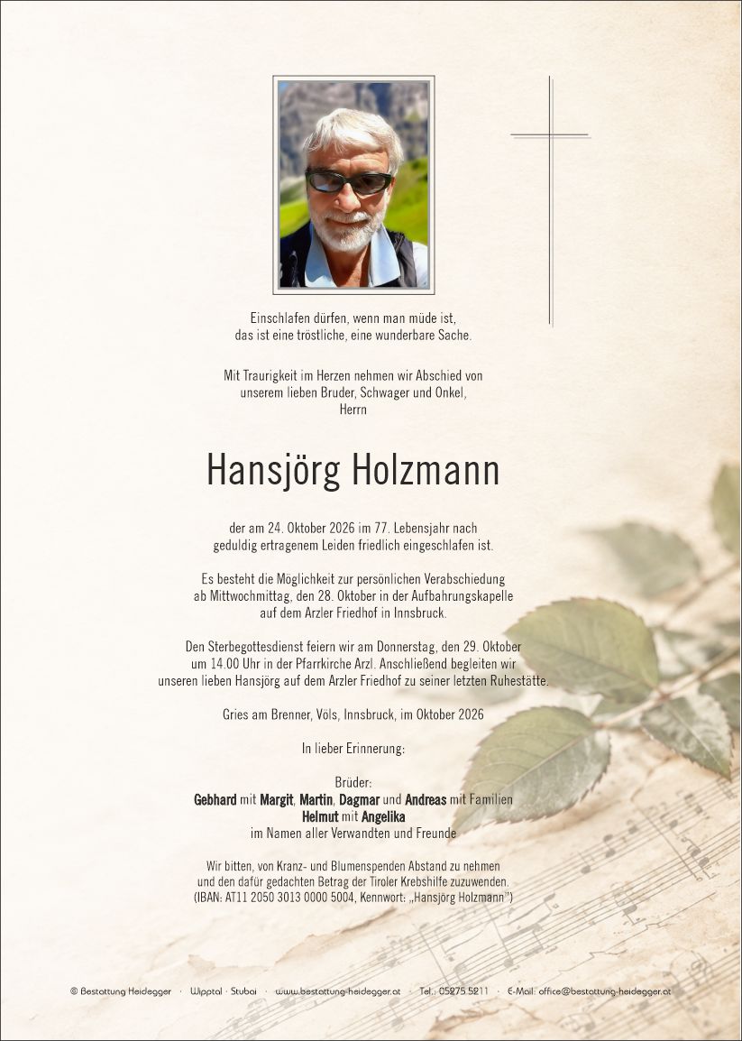 Hansjörg Holzmann